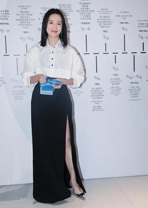 董洁穿衣搭配图片大全,优雅与个性的完美融合