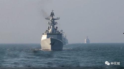 中国海军视频,震撼航拍展现现代海军力量