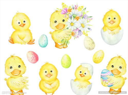 卡通鸭子图片大全可爱,可爱瞬间大盘点