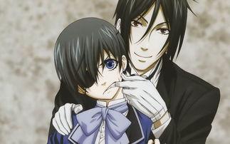 黑执事腐图片大全,暗黑绅士间的甜蜜纠葛