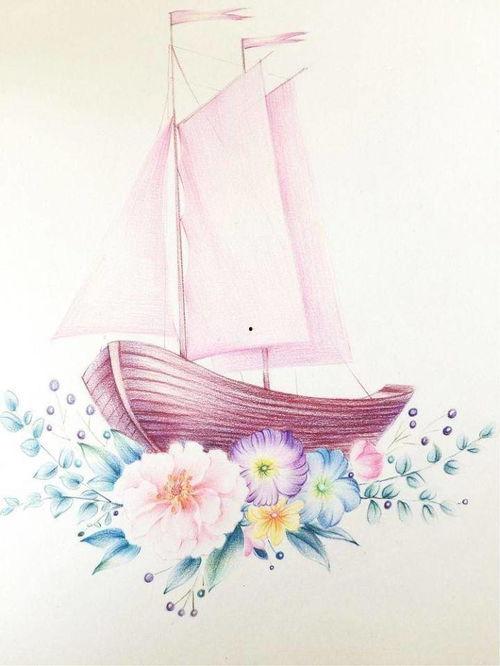 彩铅画图片大全,一幅幅生动的艺术画卷