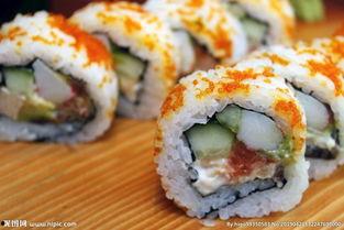 日本寿司图片,传统工艺与现代创意的完美融合