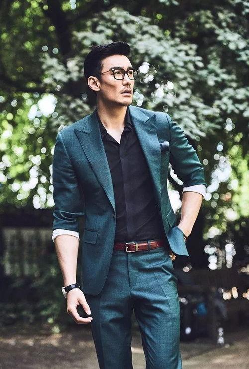 日本西装大叔,品味与文化的完美融合