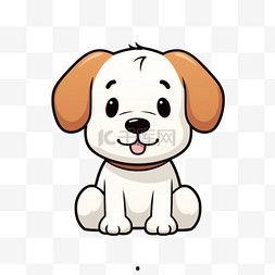 狗卡通图片大全可爱,萌宠集结！卡通狗狗图片大盘点