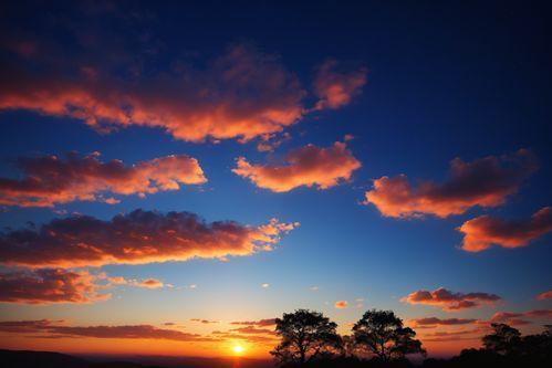 画夕阳的图片大全大图,一幅幅绚烂画卷中的温暖时光