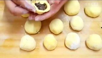 粘豆包的做法视频